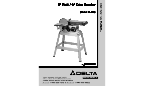 Delta 31-695 User Manual