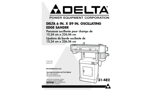 Delta 31-482 User Manual