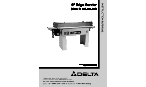 Delta 31-390 User Manual