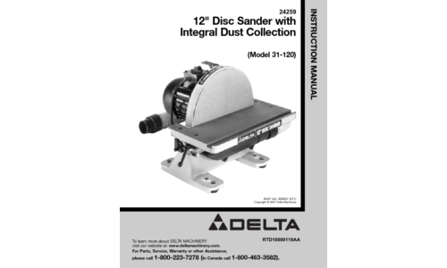 Delta 31-120 User Manual