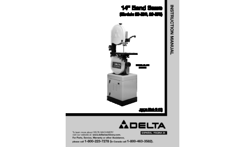 Delta 28-206 User Manual