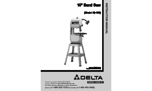 Delta 28-195 User Manual