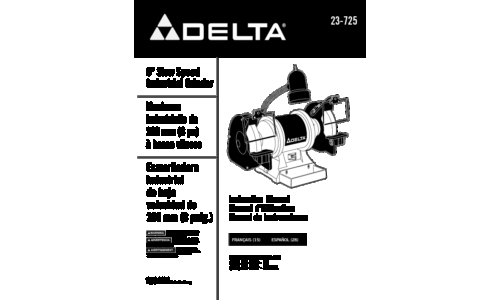 Delta 23-725 User Manual