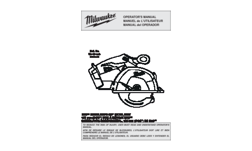 Milwaukee 2682-20 User Manual