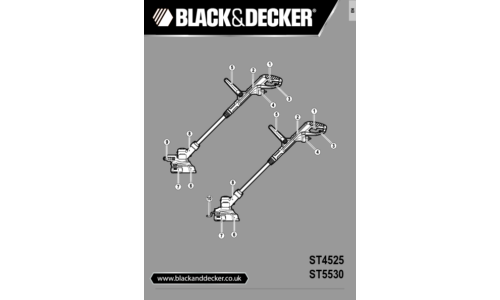 Black and Decker Type 1 TRO4070B User Manual