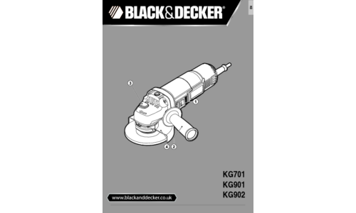 Black and Decker TRO701 User Manual