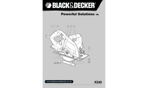 Black and Decker Powerufl Solutions 90559283 User Manual