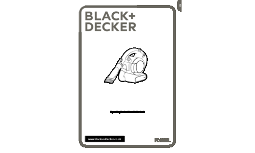 Black and Decker PD1020L User Manual