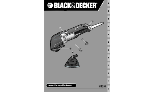 Black and Decker MT250 User Manual