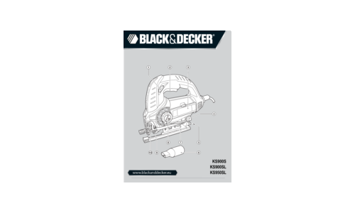 Black and Decker KS900SL Instruction manual