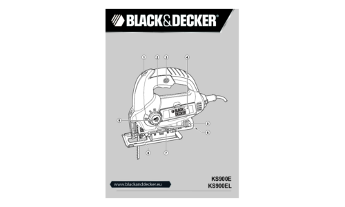 Black and Decker KS900EL User Manual