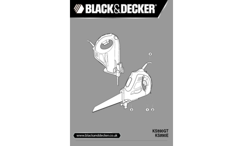 Black and Decker KS890GT User Manual