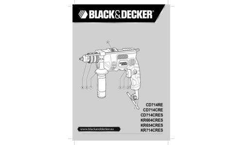 Black and Decker KR654CRES User Manual