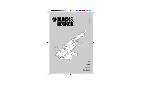 Black and Decker KG2000 User Manual